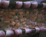 Foto del paso 14 de la receta: Matambre de pollo y paleta envuelto en panceta (bacón en fetas)
