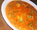 Rókagombás zöldségleves recept fázis 15 fotója