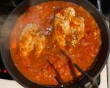 A picture of step 2 of Chicken Pizza.