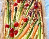 Une image de l'étape 6 de Quiche sans pâte façon tableau.