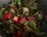 Foto del paso 5 de la receta: Potaje de Garbanzos con Acelgas Rojas