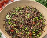 صورة لخطوة 4 من وصفة سلطة 🥗 ترياكي الدجاج بالأرز المقرمش📎