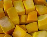 A picture of step 1 of Pumpkin,dal curry…(in malayalam pulincurry).