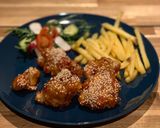 A picture of step 8 of Sticky cauliflower wings (vegan).