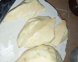 A picture of step 2 of Spiced baked sweet potatoes #newauthorchallenge.