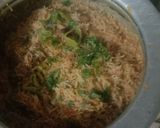 A picture of step 4 of Mutton pulao.