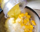 Foto langkah ke 4 dari resep Labu kuning & daun pepaya jepang kuah santan.