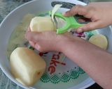 عکس مرحله 1 از دستور کوکو سیب زمینی و اسفناج 🥘
