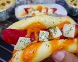 Foto langkah ke 9 dari resep 43. Roti Sobek isi Smoked beef & cheese.