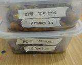 Foto langkah ke 6 dari resep Beef Teriyaki dengan Saus Teriyaki Homemade, bonus cara Meal Prep untuk stok Bulan Ramadhan.