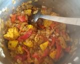 A picture of step 4 of Spicy Sausage and Lentil Casserole.