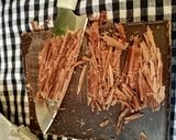 Une image de l'étape 4 de Glace menthe chocolat.