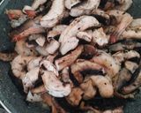 Foto del paso 5 de la receta: Camarones a la crema (con champiñones)