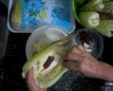 Foto del paso 3 de la receta: Envueltos dulces de mazorca con queso y bocadillo!