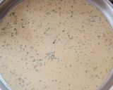 A picture of step 3 of Khandvi.