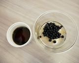 A picture of step 5 of Cute 'Bubble Milk Tea Chiffon Cupcakes' to Eat.