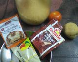 A picture of step 1 of Hilsa biryani.