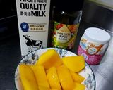 Foto langkah ke 1 dari resep Smoothie Mangga.