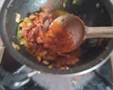 A picture of step 5 of Alambi sabji.