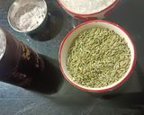 A picture of step 1 of Saunf Cocoa Milkshake.