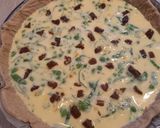 Une image de l'étape 5 de Tarte fine basilic tomates séchées et mozzarela.