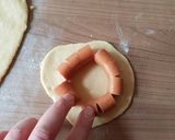 Virslis tészta, felturbózva recept fázis 5 fotója