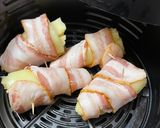 Foto del paso 1 de la receta: Chile güerito relleno de queso envuelto en tocino 🥓 en air fryer