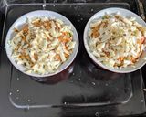 A picture of step 7 of Oats pizza muffins.