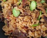 Foto langkah ke 5 dari resep Nasgor SapTe (nasi goreng sapi pete).