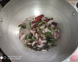 A picture of step 3 of Green Gram Curry.