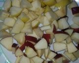 A picture of step 1 of Fruits yogurt.