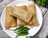 Foto langkah ke 5 dari resep Lumpia Isi Ayam dan Sayur.