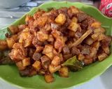 Foto langkah ke 5 dari resep Sambel kentang ati sapi.