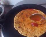 चीज़ कॉर्न रोटी पिज़्ज़ा (cheese corn roti pizza recipe in Hindi) रेसिपी चरण 2 फोटो