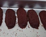 Foto langkah ke 3 dari resep Redvelvet cookies and cream.