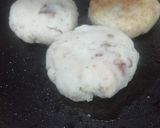 A picture of step 3 of Potato Tikki Cheese Burger.