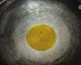 A picture of step 1 of Namkeen Seviyan.