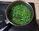 Foto langkah ke 1 dari resep Tumis Buncis Telur.