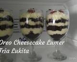 Oreo Cheesecake Lumer (Dessert A Glass Kekinian) langkah memasak 6 foto