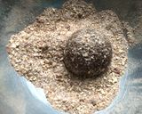 A picture of step 9 of Spiced Chocolate Peanut Butter Cookies with Lentil Flour.