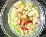 A picture of step 3 of Apple and cabbage Salad.
