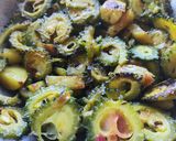 A picture of step 5 of Bitter Gourd Bhaji.