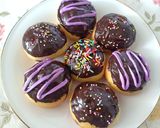 Foto langkah ke 5 dari resep Donat Pop tanpa telur Empuk.