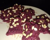 A picture of step 8 of Bloody Beetroot Fudge.