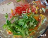 Une image de l'étape 2 de Pizza au saumon et poivrons au Cook Expert.