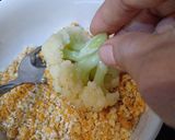 Foto langkah ke 3 dari resep Bunga Kol Panggang. Baked Breaded Cauliflower.
