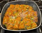 A picture of step 2 of Lamb Liver and Peppers Stir Fry:.