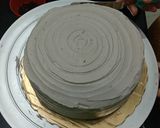 A picture of step 8 of Dutch chocolate cake.