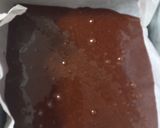 A picture of step 5 of Biscoff Brownies.