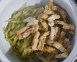 Foto langkah ke 4 dari resep Labu air tahu kuah santan no cabe.